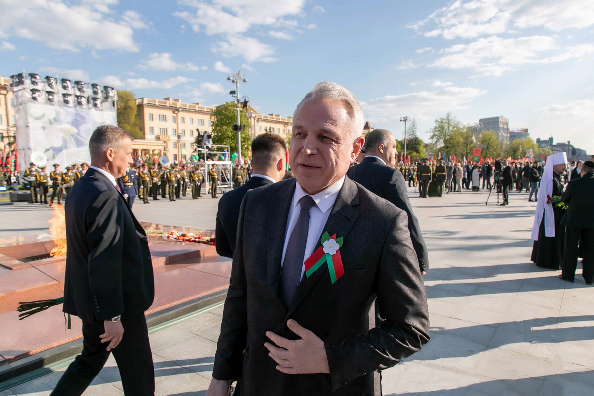 МИХАИЛ ОРДА: «ЭТА ПОБЕДА ОПРЕДЕЛИЛА МИР ДЛЯ БУДУЩИХ ПОКОЛЕНИЙ» - Минское  областное объединение профсоюзов