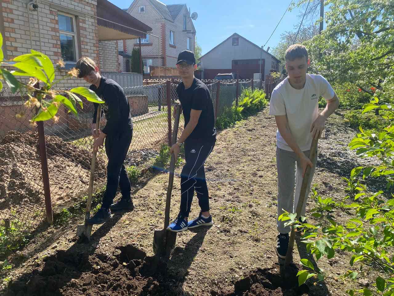 ПРОФАКТИВ УЧАЩИХСЯ СЛУЦКОГО МЕДКОЛЛЕДЖА ПОМОГАЕТ ВЕТЕРАНАМ ТРУДА И  ПРОФСОЮЗНОГО ДВИЖЕНИЯ - Минское областное объединение профсоюзов